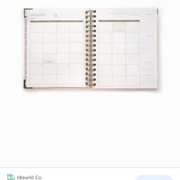 Idlewild 2021 planner brand new - Picture 3 of 4